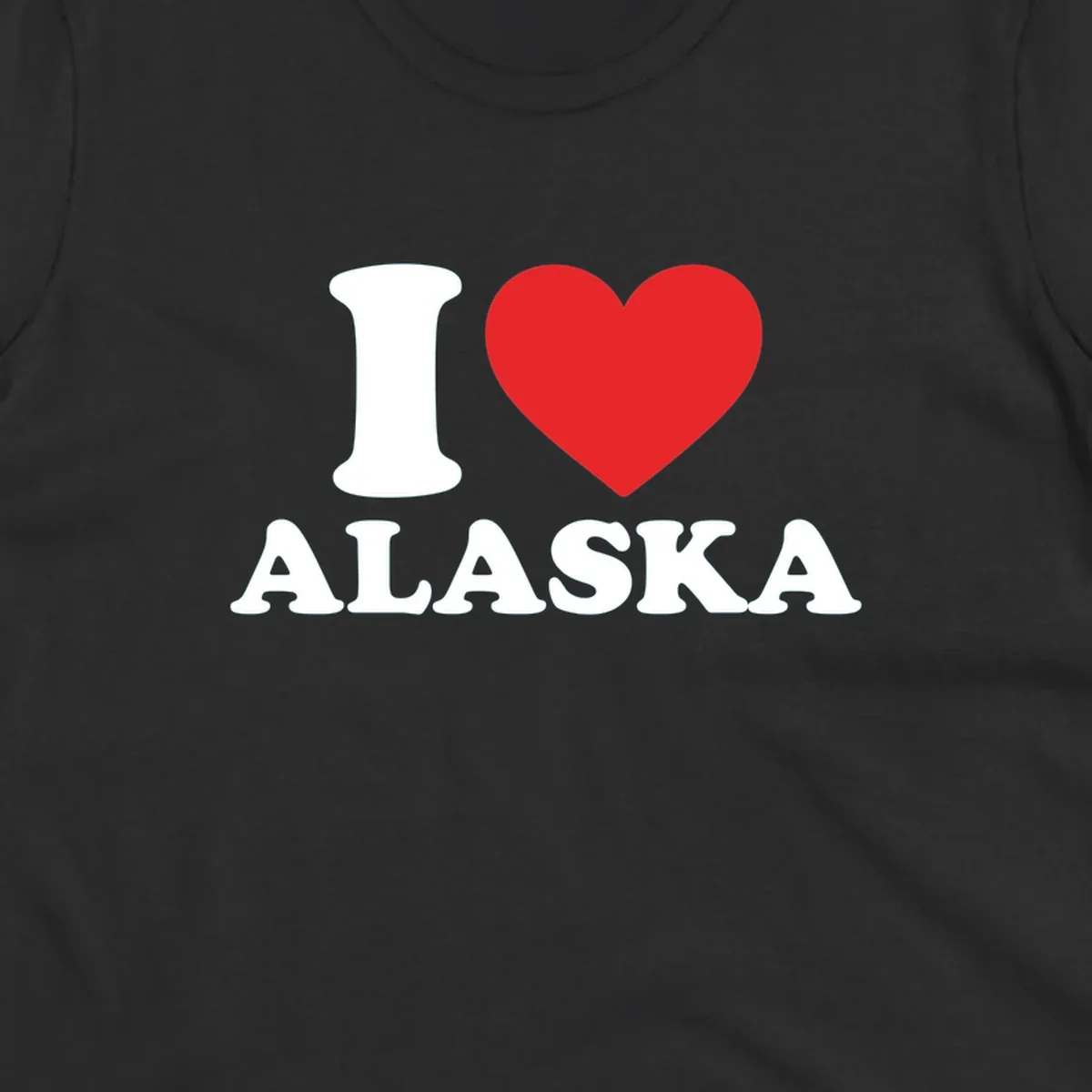 Solid red heart on white background, simple love symbol design for cruise apparel