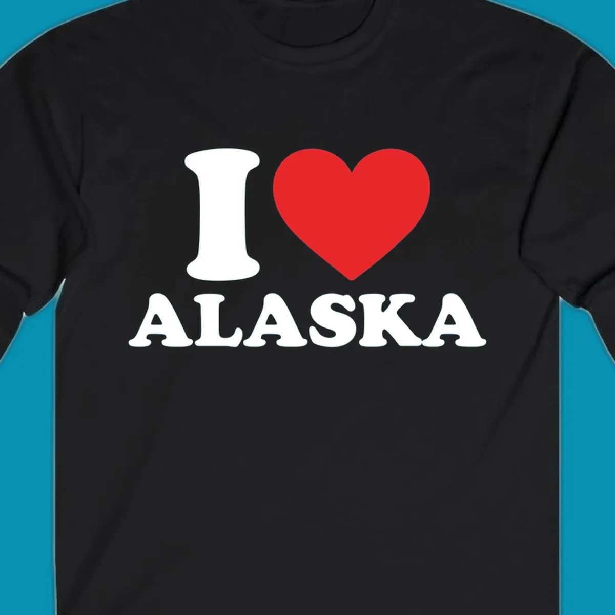 Solid red heart on white background, simple love symbol design for cruise apparel