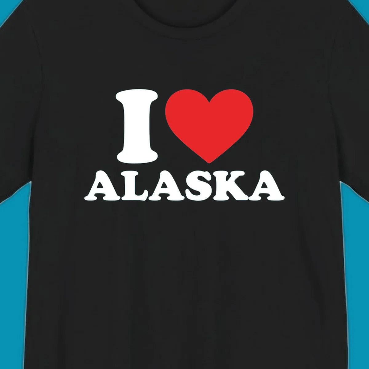 Solid red heart on white background, simple love symbol design for cruise apparel
