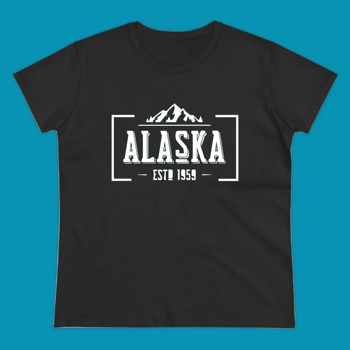 Alaska cruise design artwork - image content unable to load for analysis