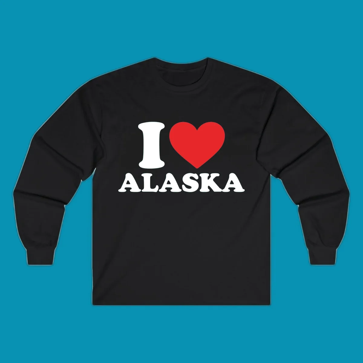 Solid red heart on white background, simple love symbol design for cruise apparel