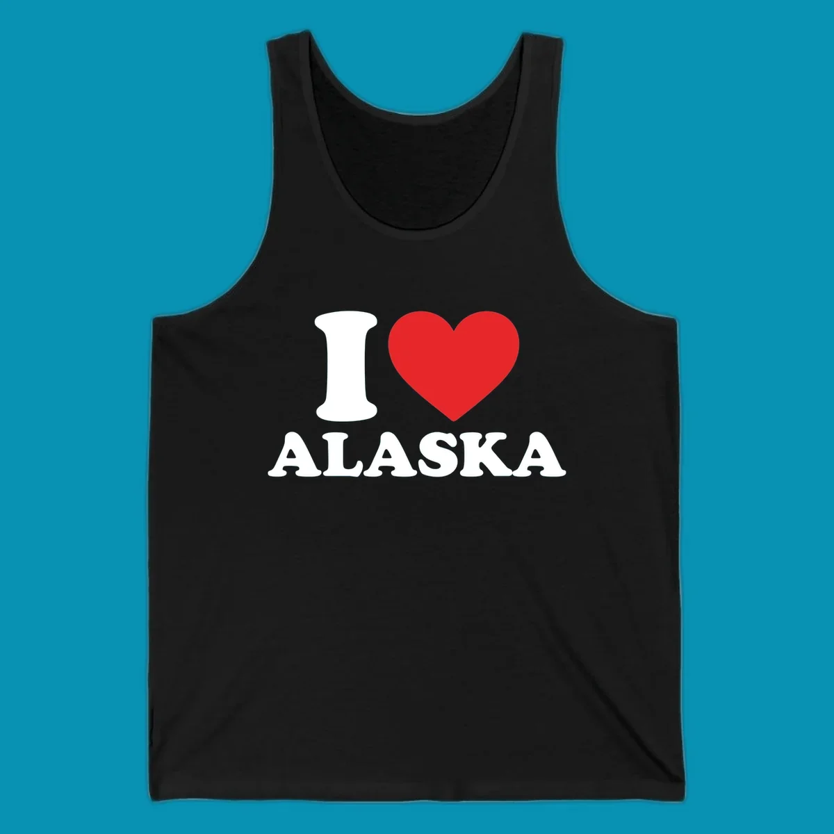 Solid red heart on white background, simple love symbol design for cruise apparel
