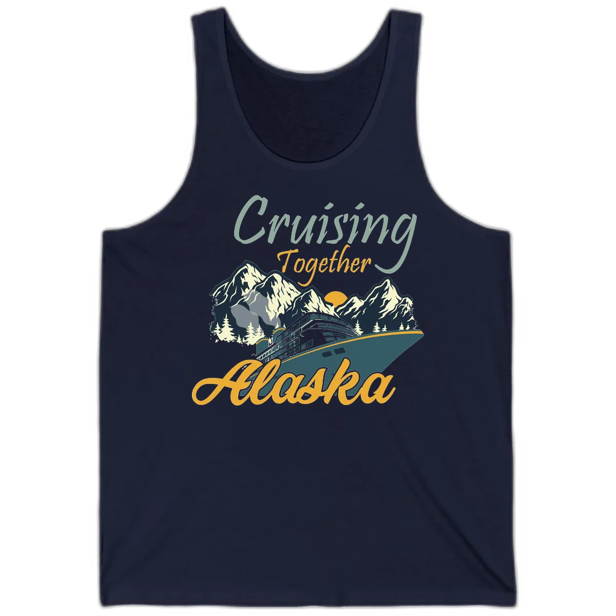 Cruising Together Alaska Tank in Navy