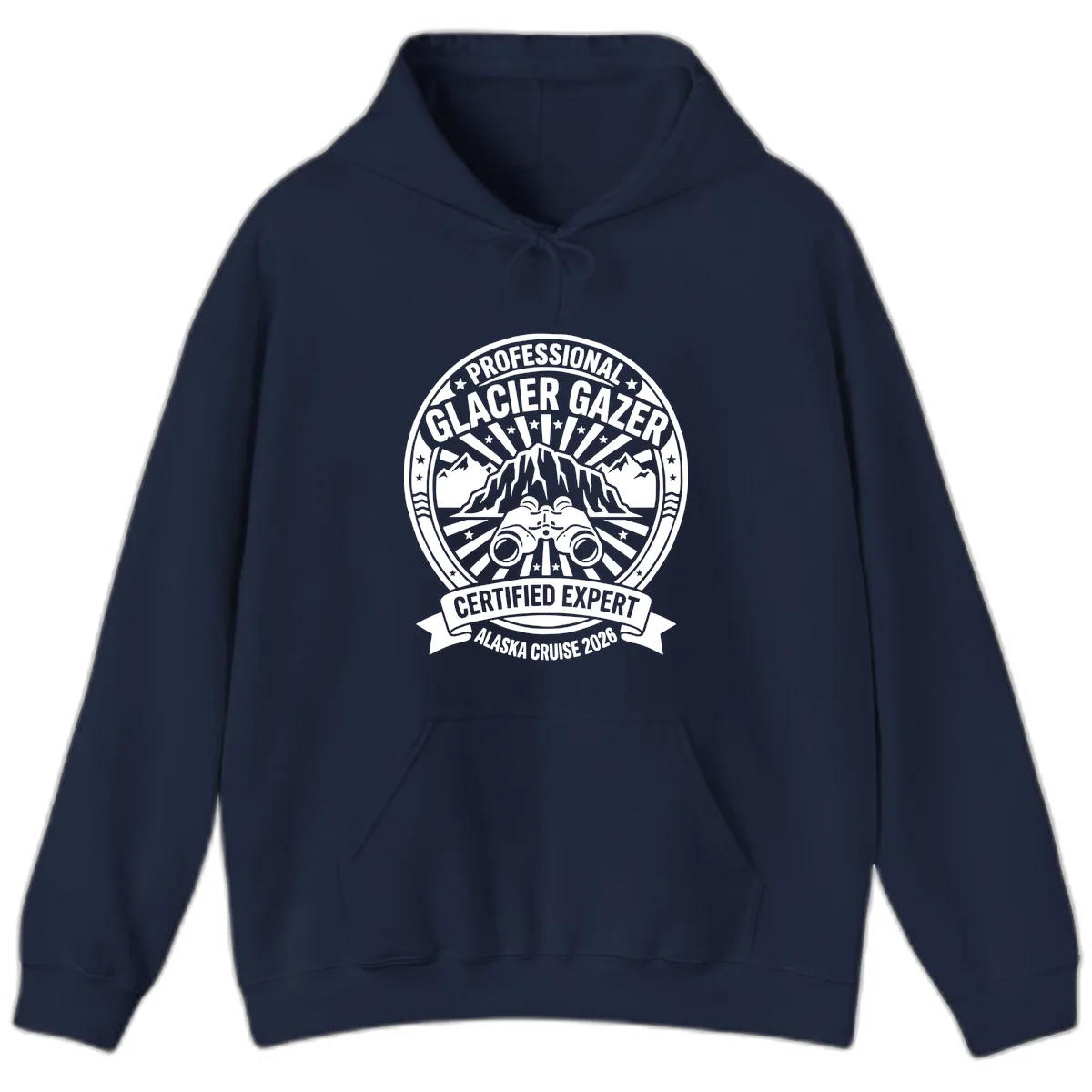 Professional Glacier Gazer Certified Expert Hoodie in Navy