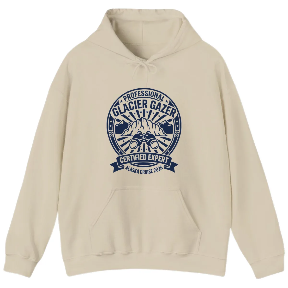 Professional Glacier Gazer Certified Expert Hoodie in Sand