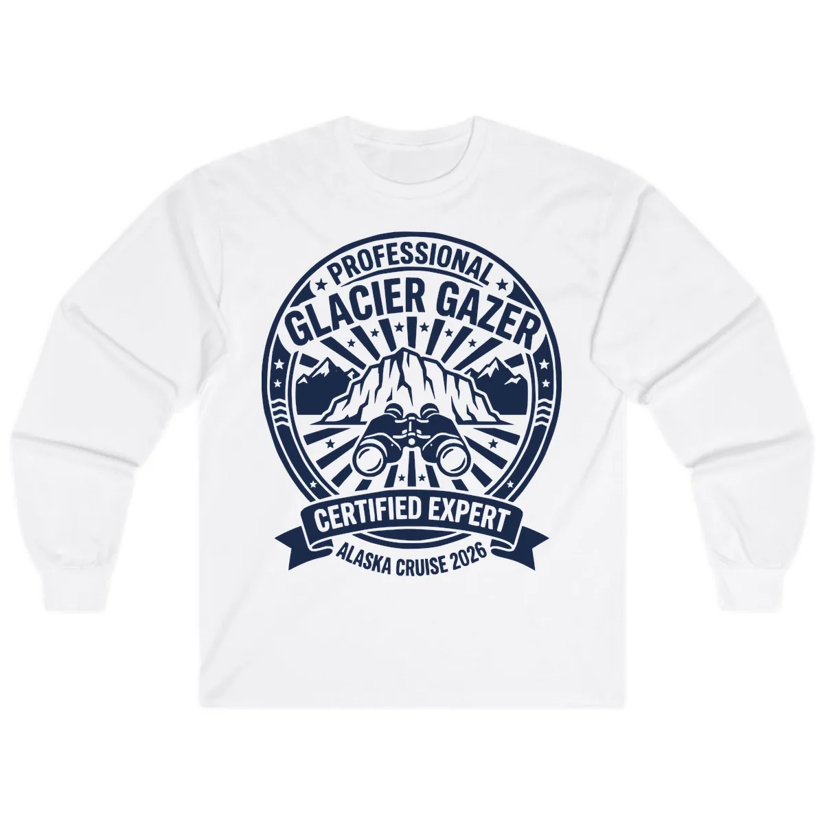 Professional Glacier Gazer Certified Expert Long Sleeve in White