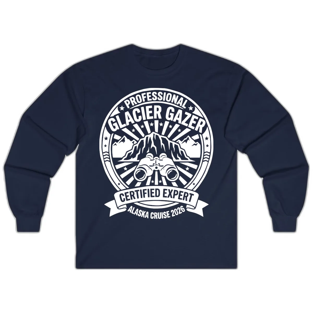 Professional Glacier Gazer Certified Expert Long Sleeve in Navy