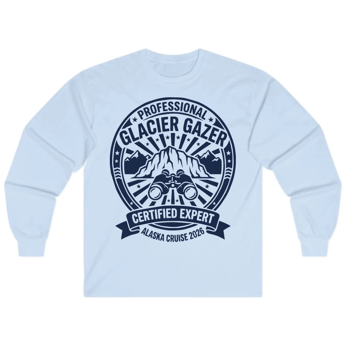 Professional Glacier Gazer Certified Expert Long Sleeve in Light Blue
