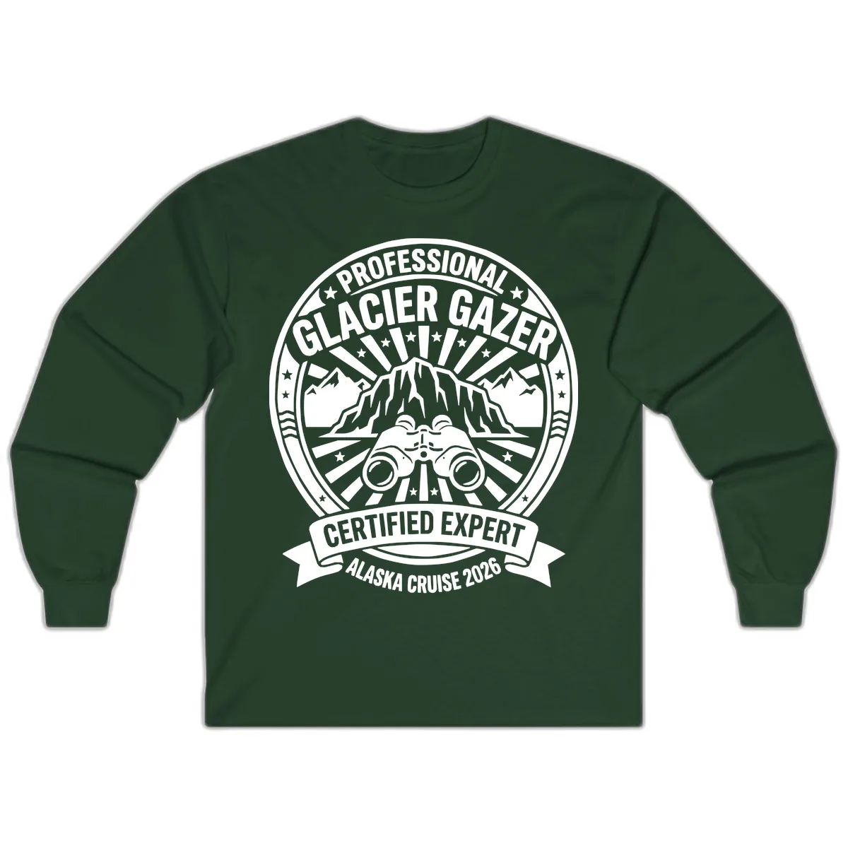 Professional Glacier Gazer Certified Expert Long Sleeve in Forest Green