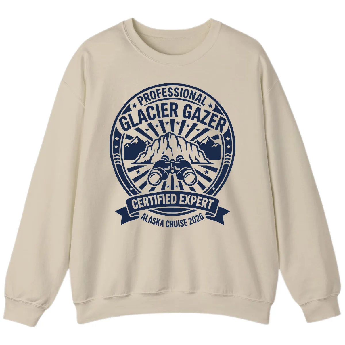 Professional Glacier Gazer Certified Expert Sweatshirt in Sand