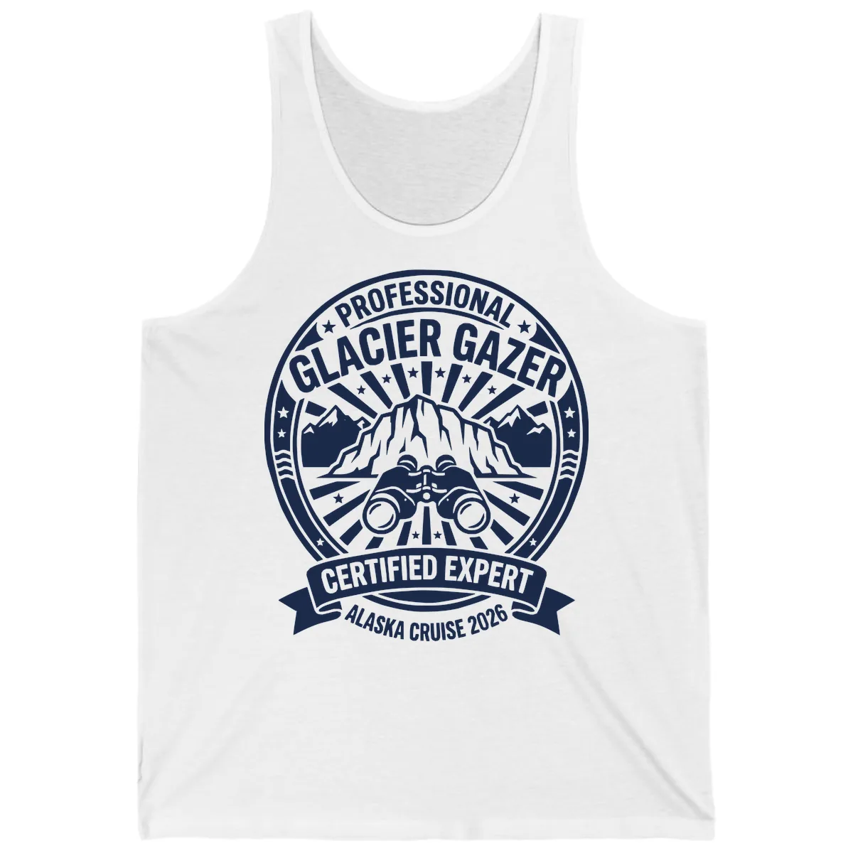 Professional Glacier Gazer Certified Expert Tank in White