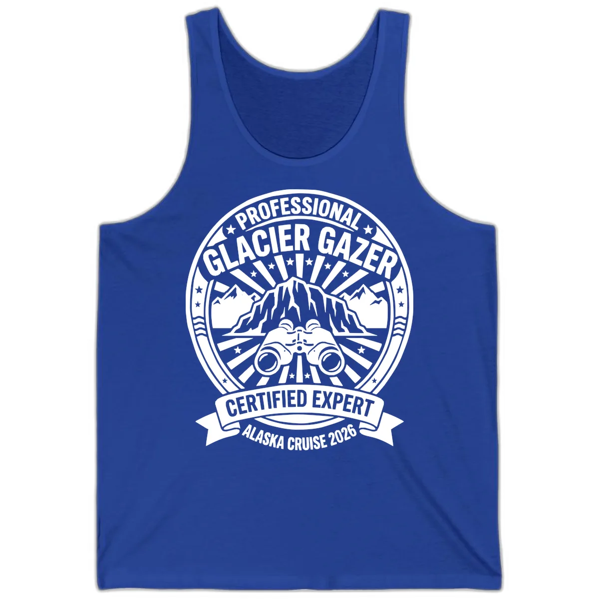 Professional Glacier Gazer Certified Expert Tank in True Royal