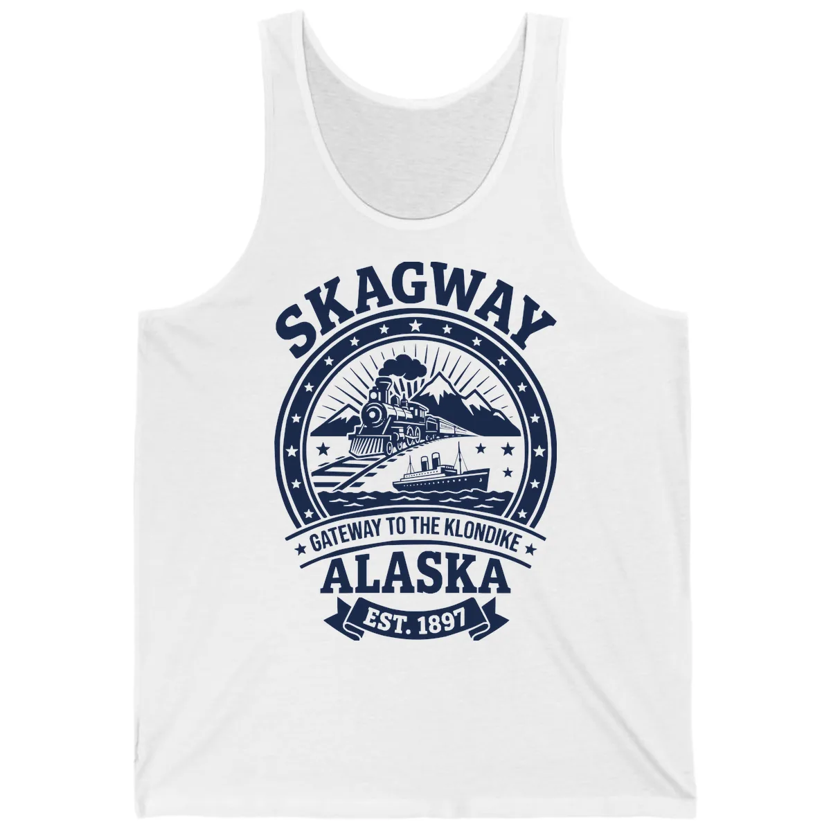 Skagway Gateway to the Klondike Tank in White