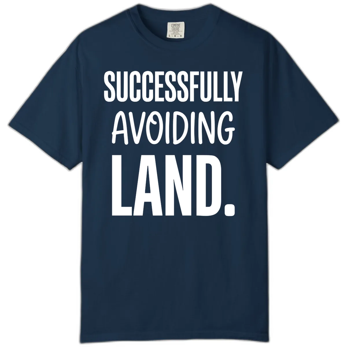 Successfully Avoiding Land Comfort Color in True Navy