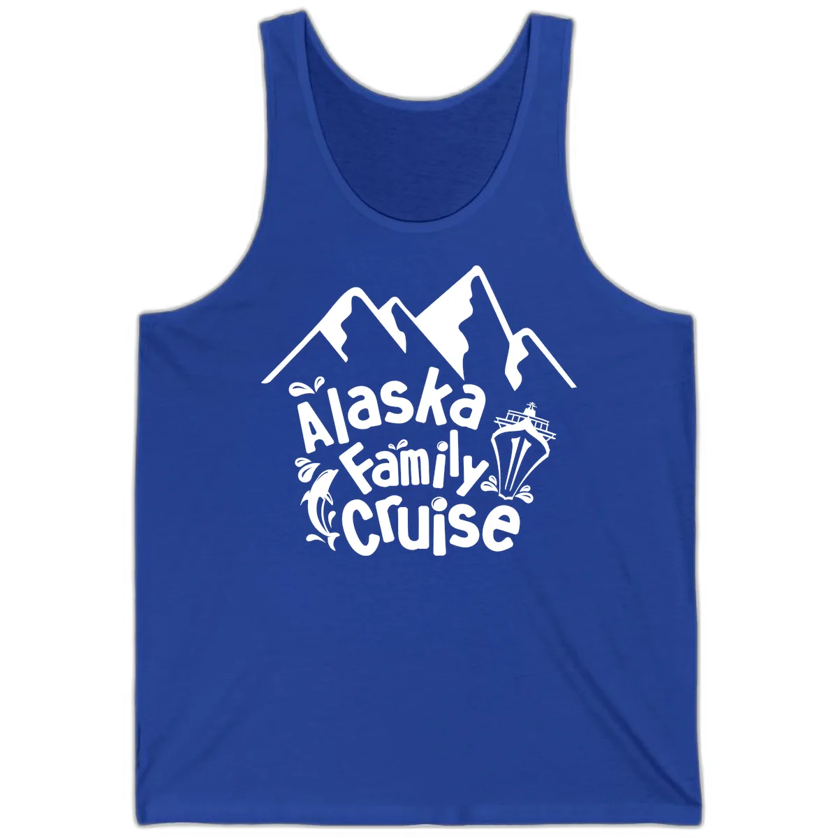 Alaska Family Cruise Mountain Adventure Tank in True Royal