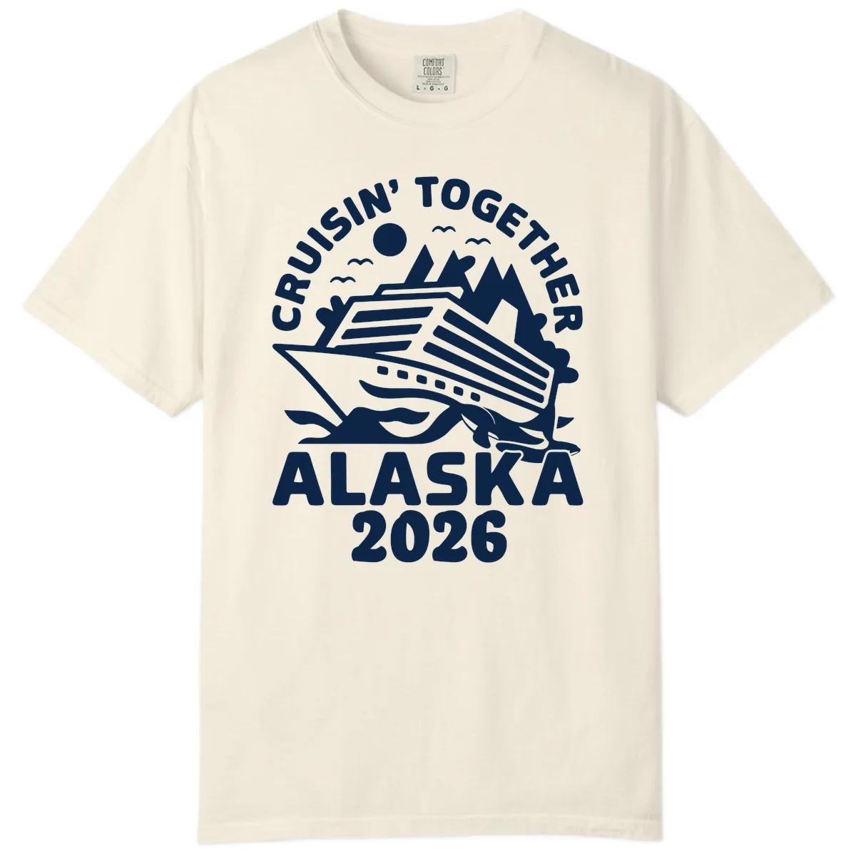 Cruisin' Together Alaska 2026 Scenic Comfort Color in Ivory