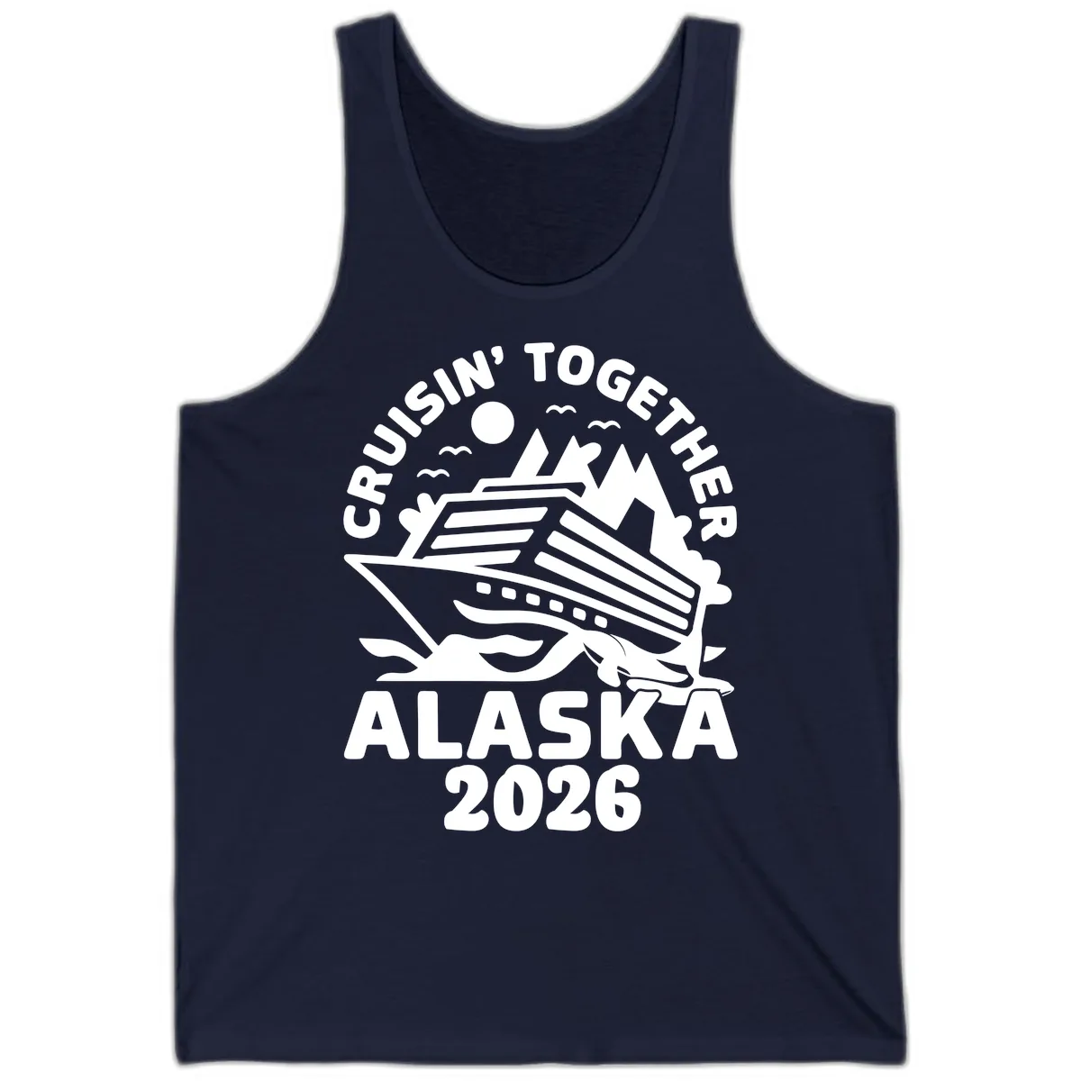 Cruisin' Together Alaska 2026 Scenic Tank in Navy