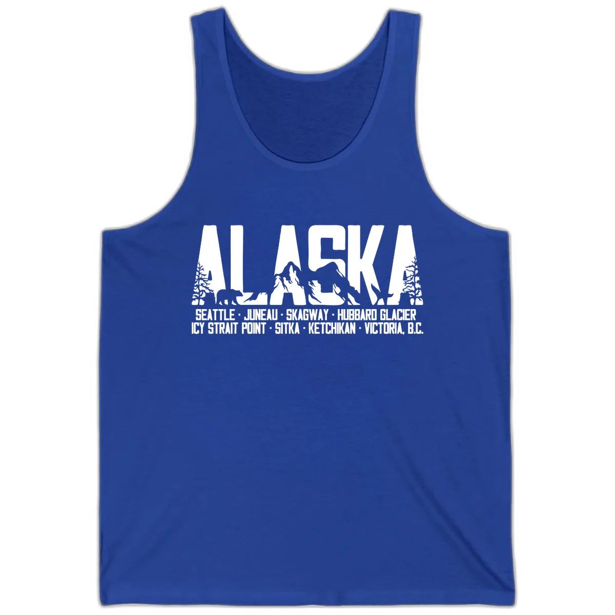 Scenic Alaska Cruise Ports and Itinerary Tank in True Royal
