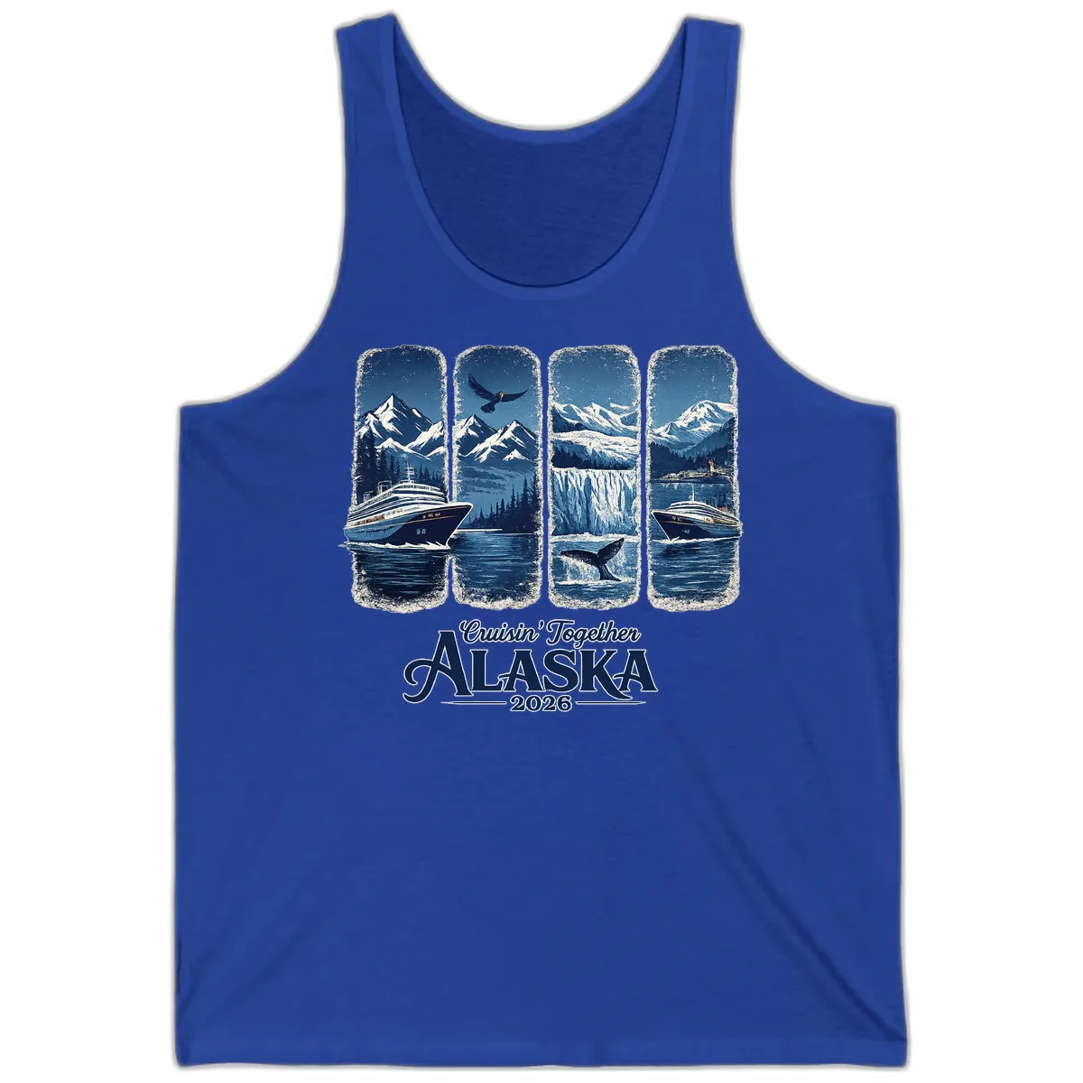 Alaskan Cruise Together Scenic Views 2026 Tank in True Royal