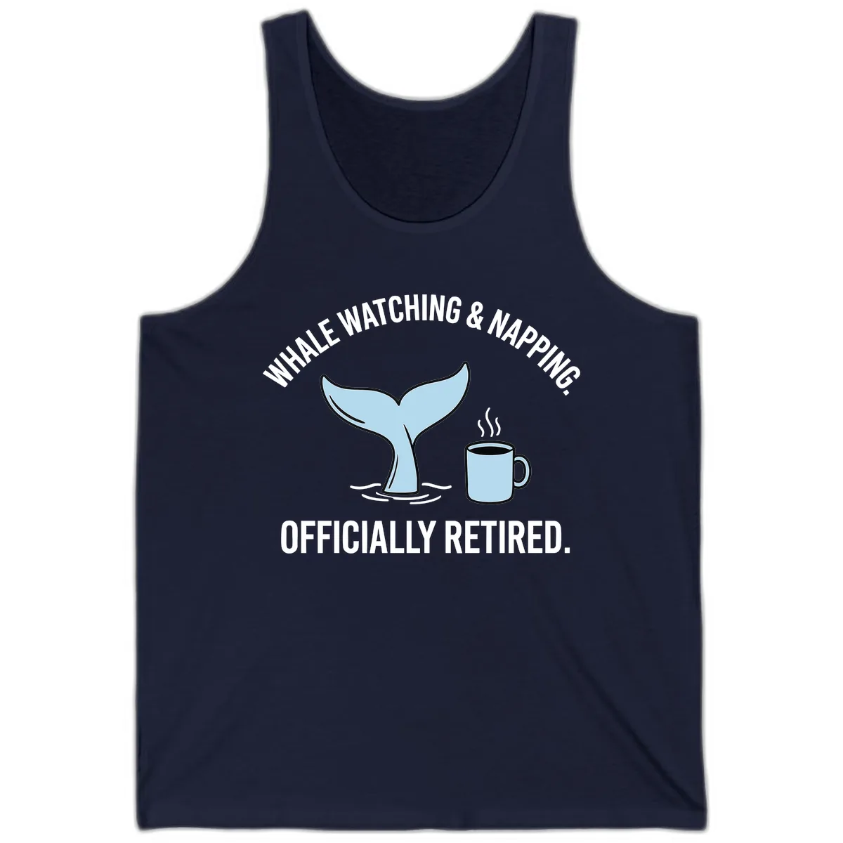 Whale Watching And Napping Officially Retired Tank in Navy