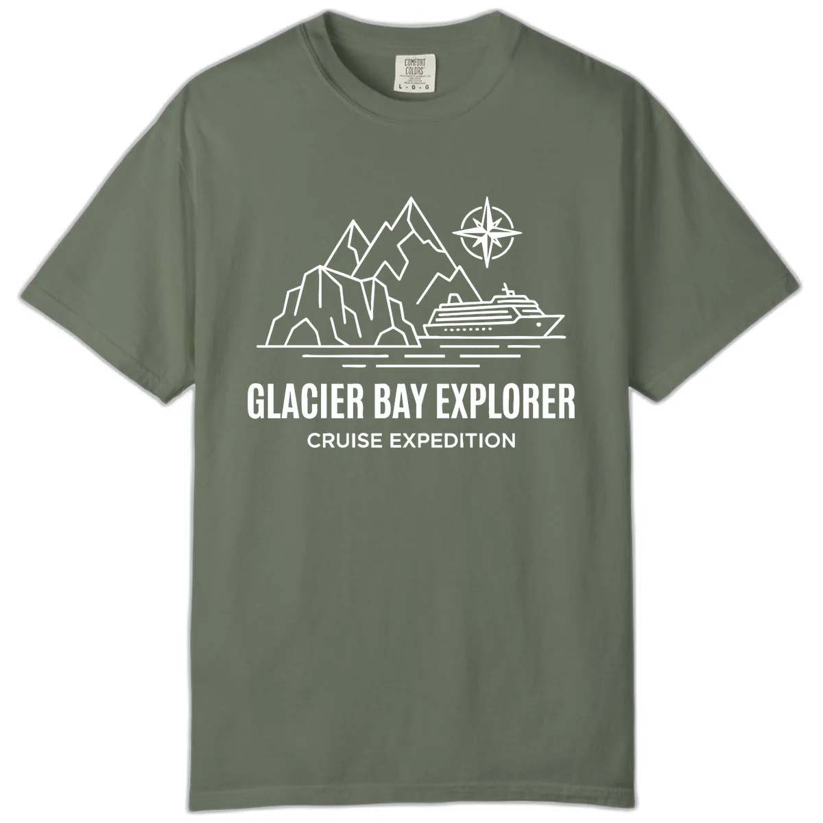 Glacier Bay Explorer Cruise Expedition Scenic Design Comfort Color in Moss
