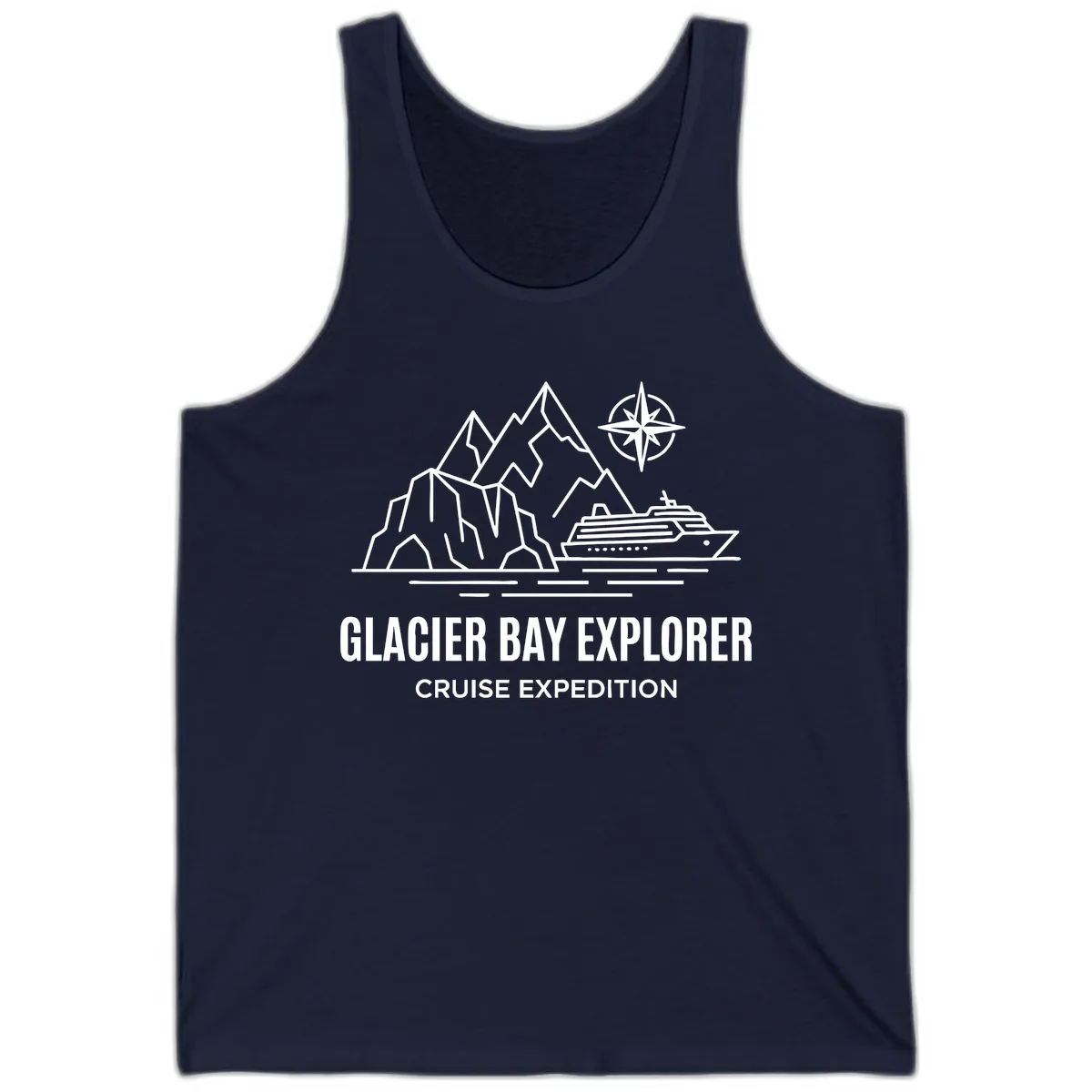 Glacier Bay Explorer Cruise Expedition Scenic Design Tank in Navy