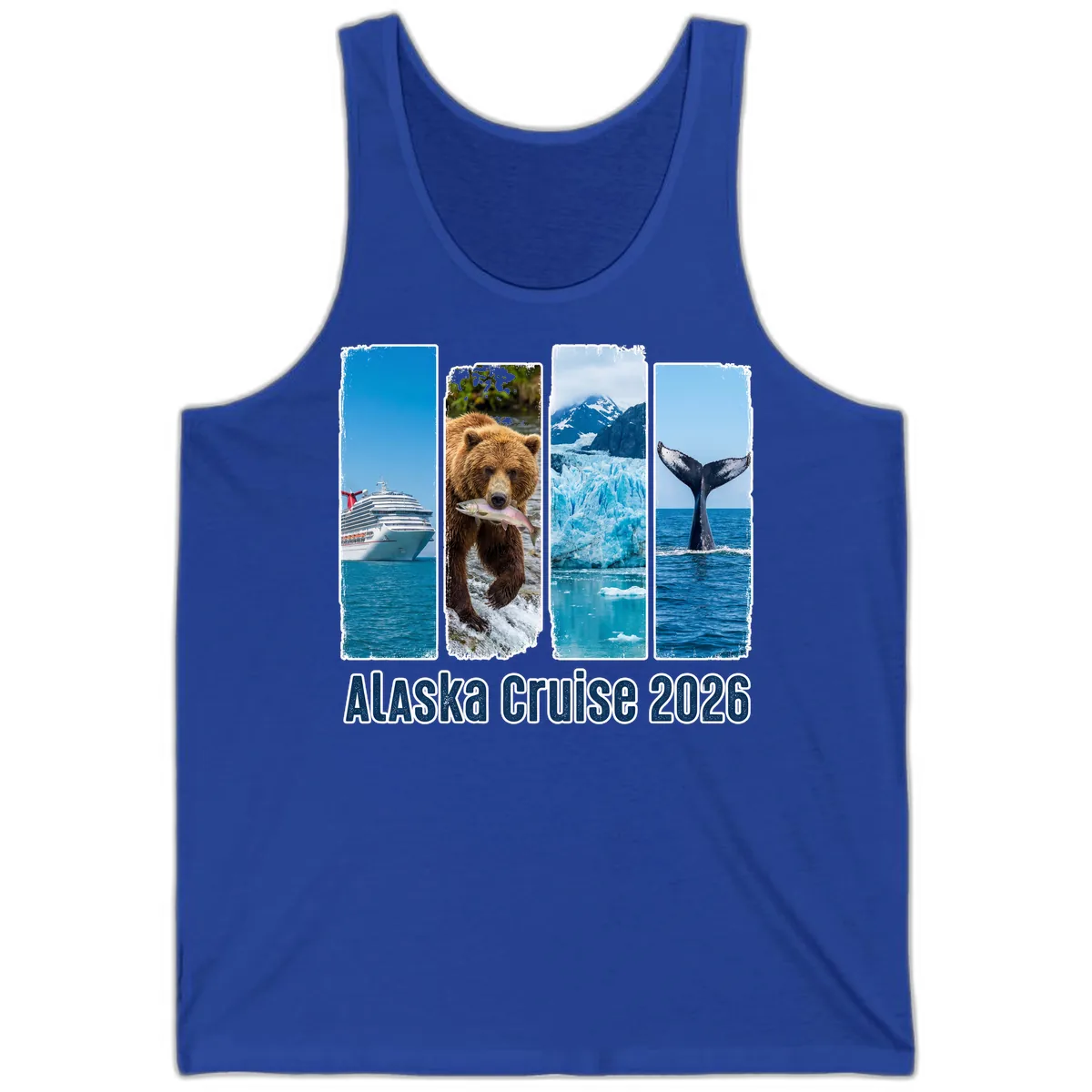 Alaska Cruise 2026 Adventure Panels Tank in True Royal