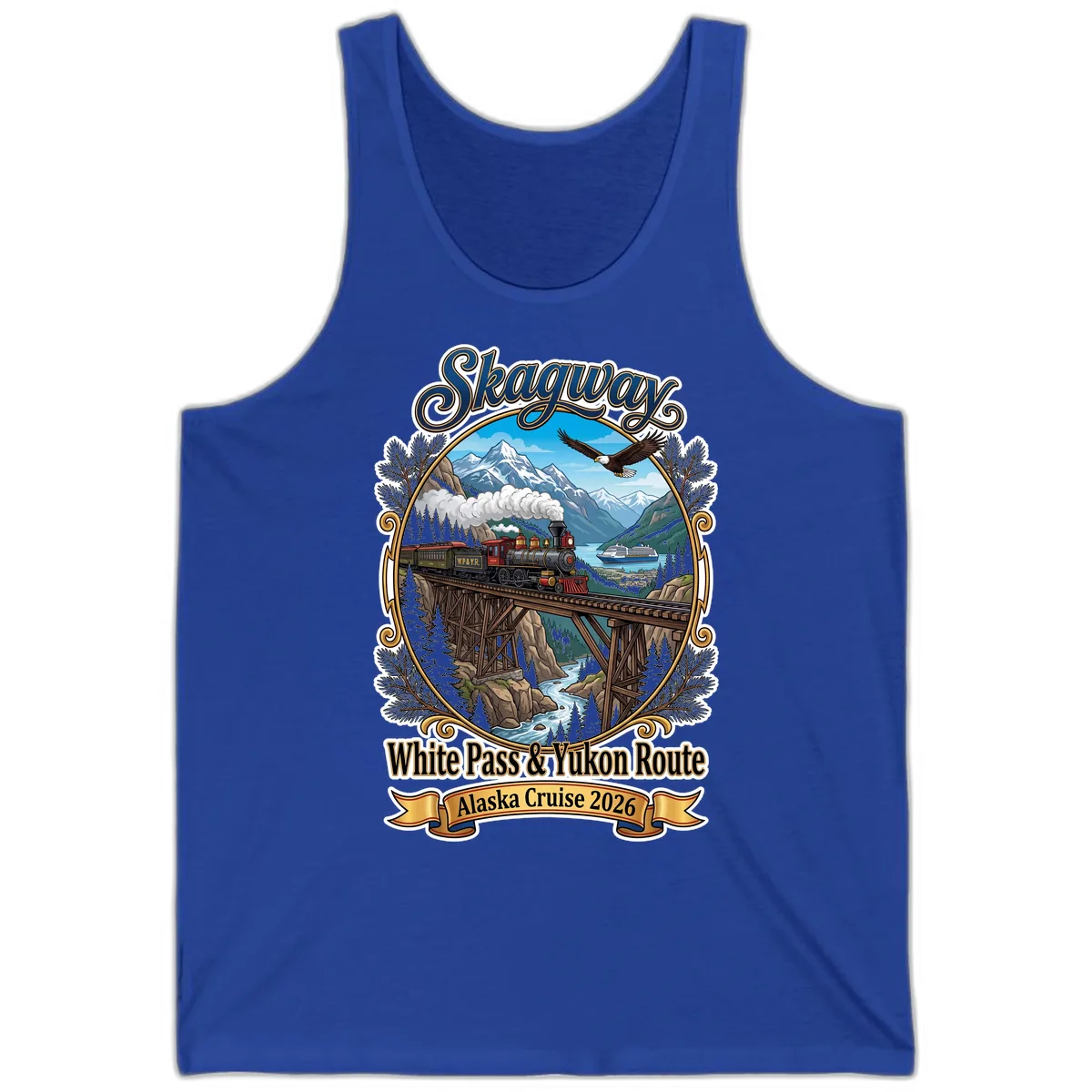 Skagway White Pass & Yukon Route Tank in True Royal