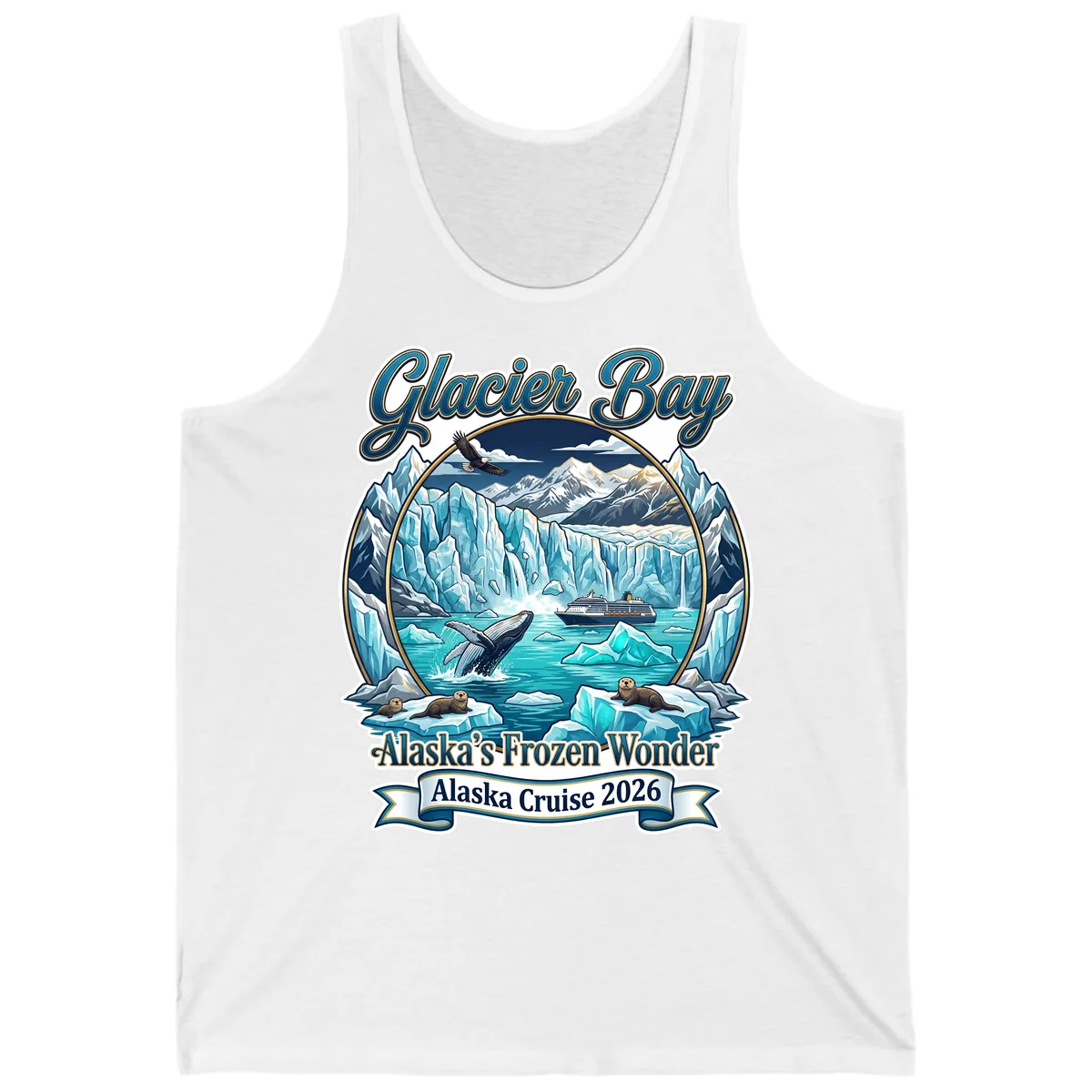 Glacier Bay Alaska's Frozen Wonder Tank in White