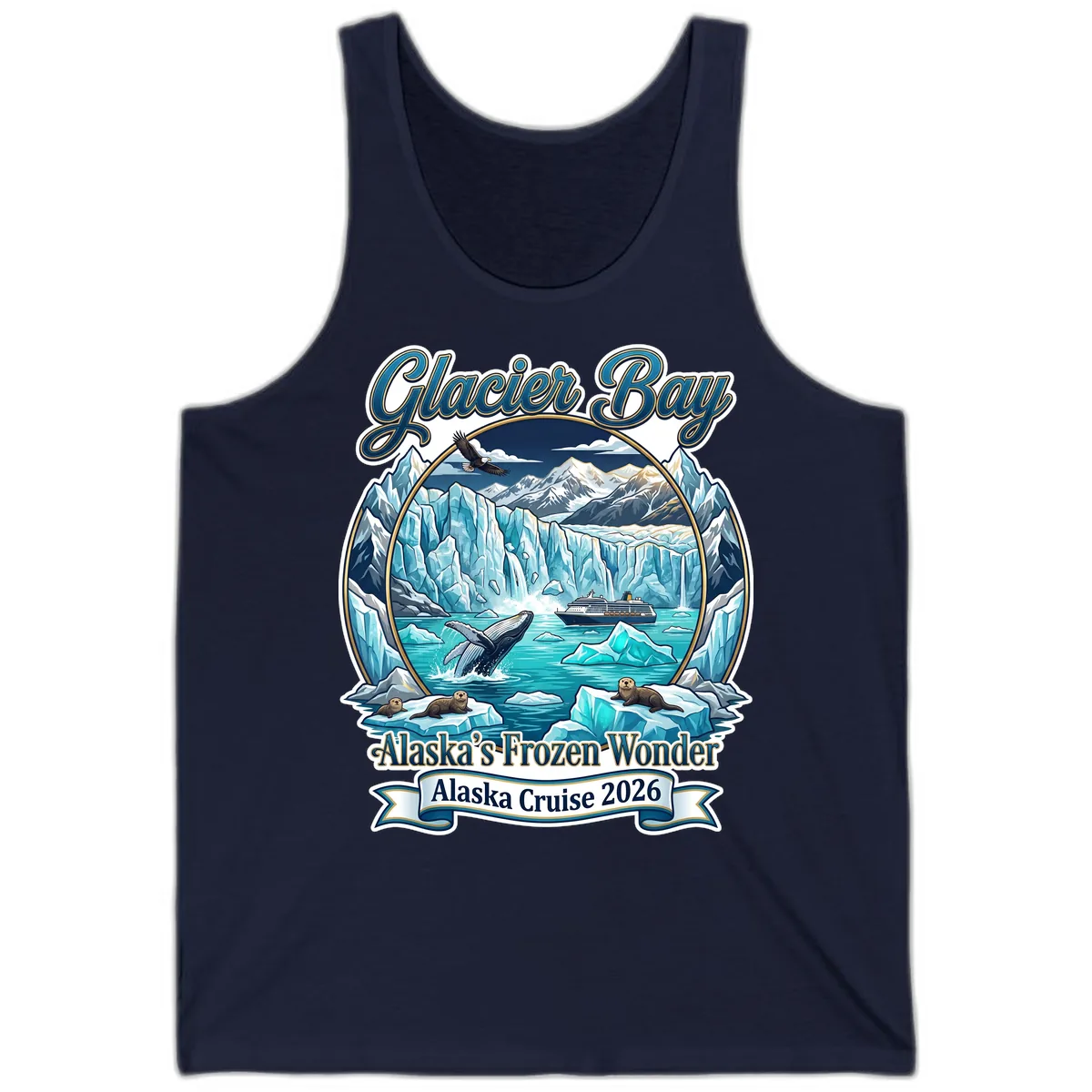 Glacier Bay Alaska's Frozen Wonder Tank in Navy