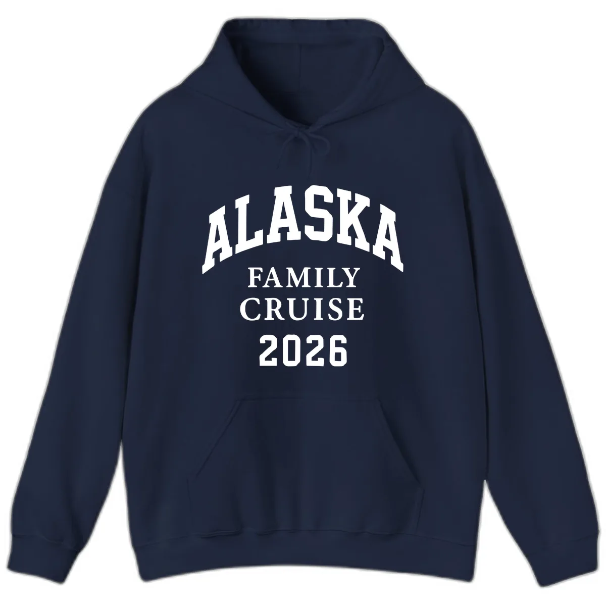 Alaska Family Cruise 2026 Hoodie in Navy