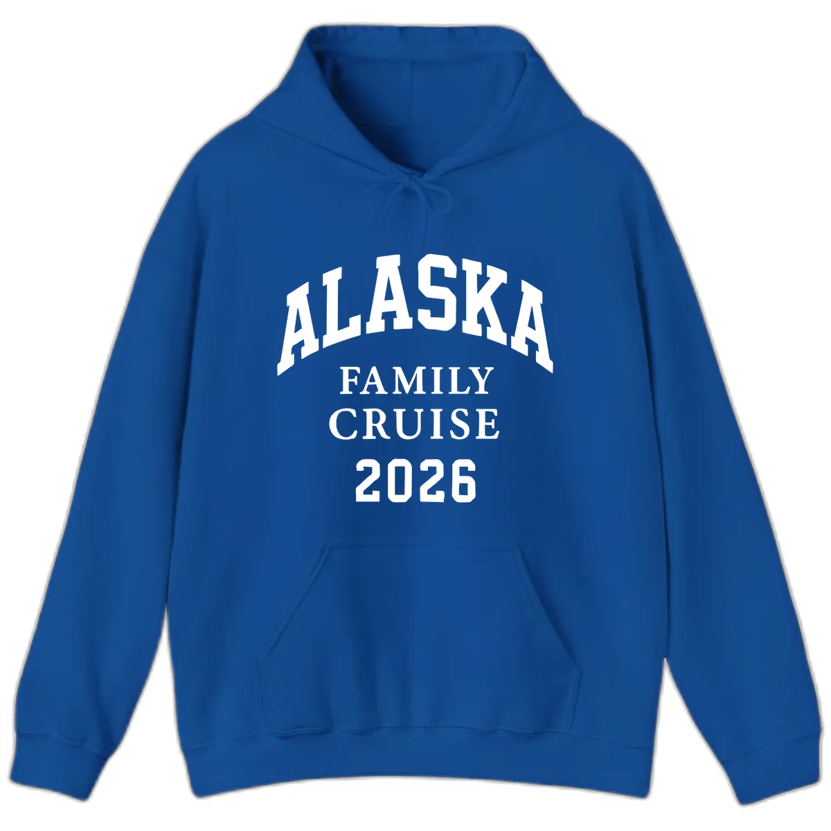 Alaska Family Cruise 2026 Hoodie in Royal