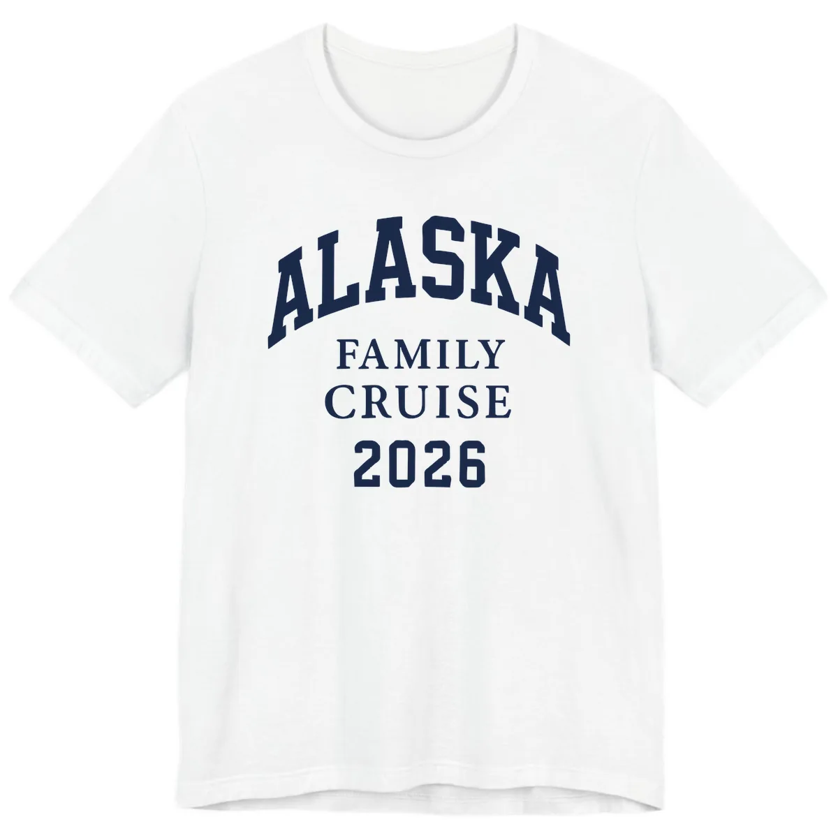 Alaska Family Cruise 2026 Premium T-Shirt in White