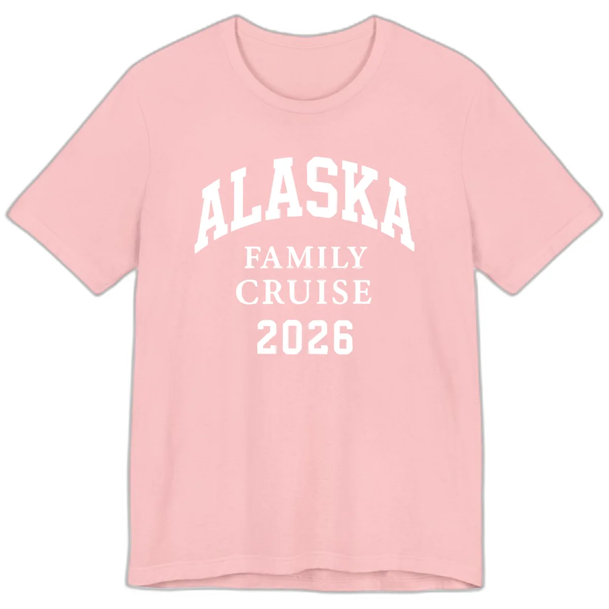Alaska Family Cruise 2026 Premium T-Shirt in Pink