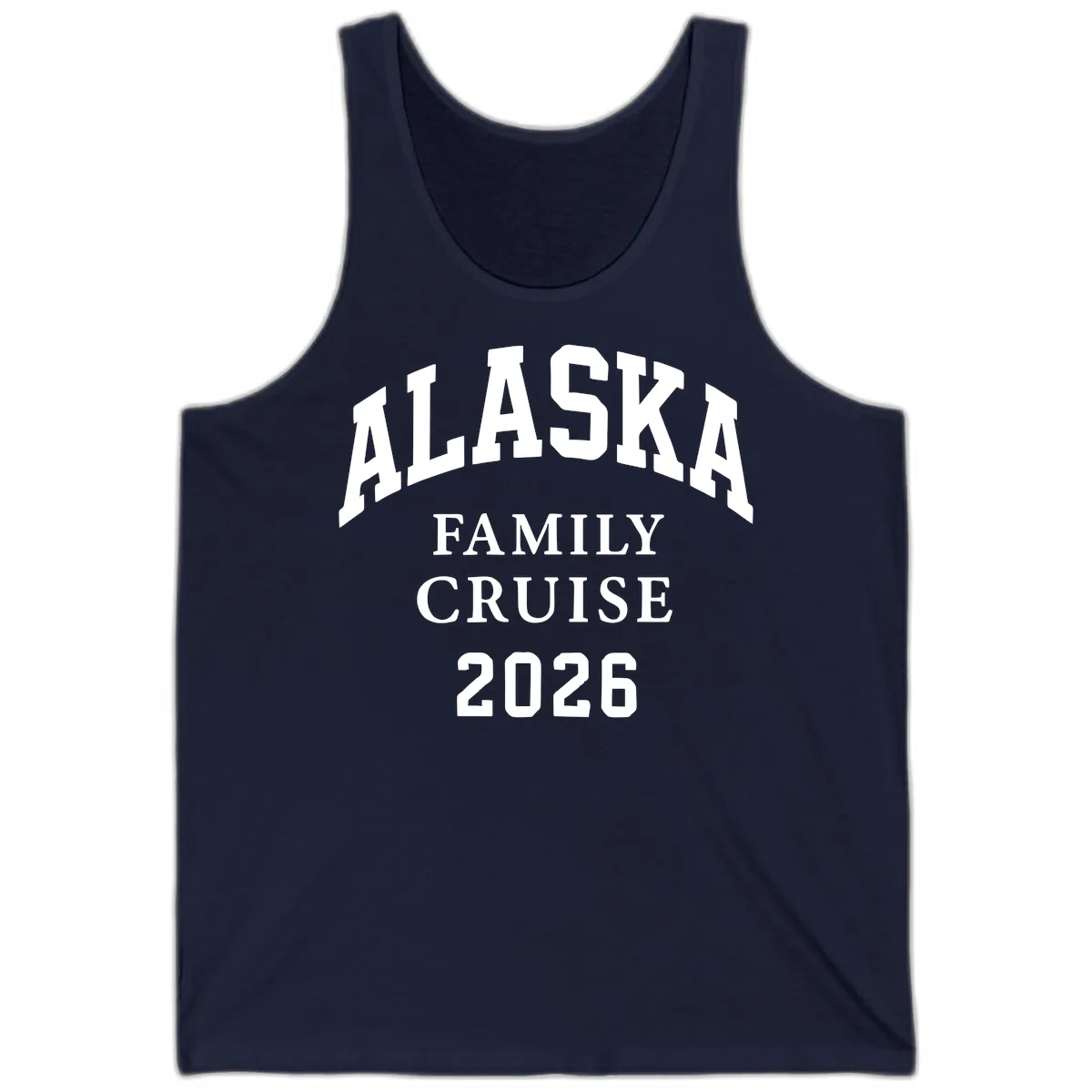 Alaska Family Cruise 2026 Tank in Navy