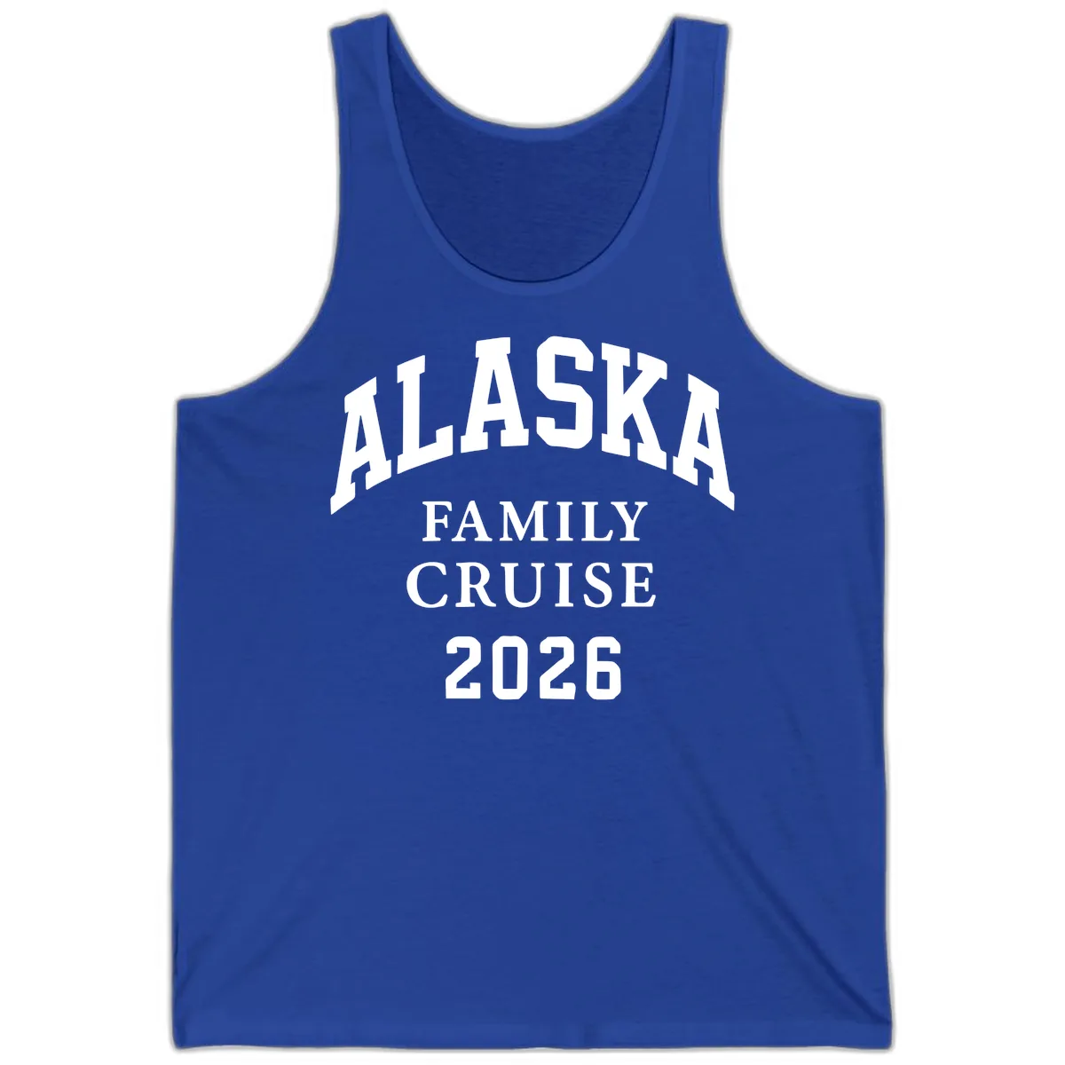 Alaska Family Cruise 2026 Tank in True Royal