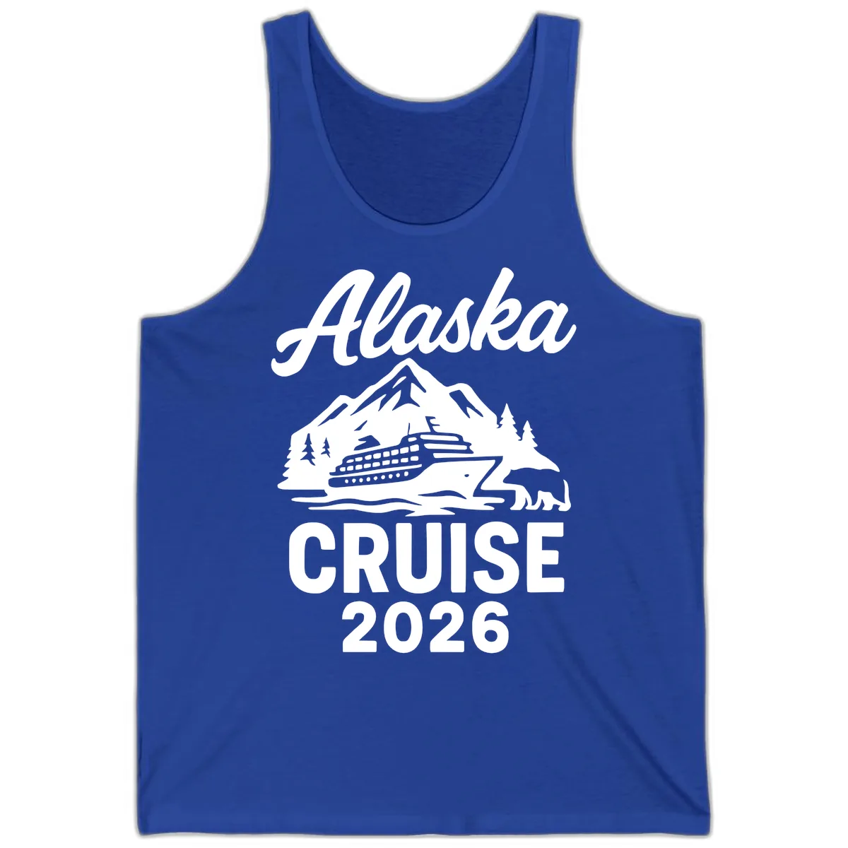 Alaska Cruise 2026 Adventure Tank in True Royal