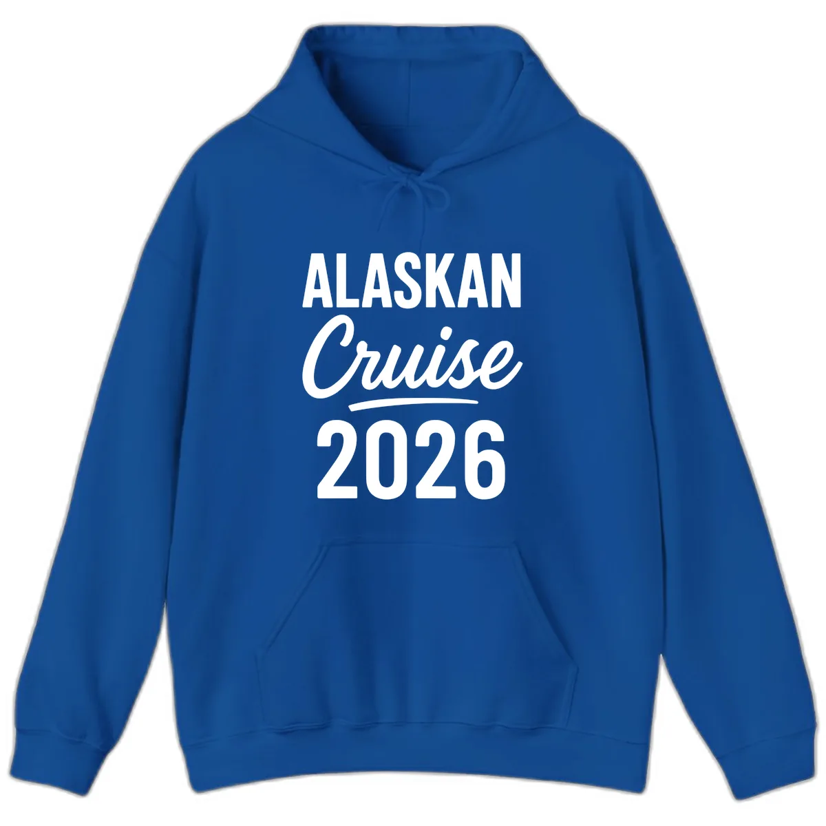 Alaskan Cruise 2026 Hoodie in Royal