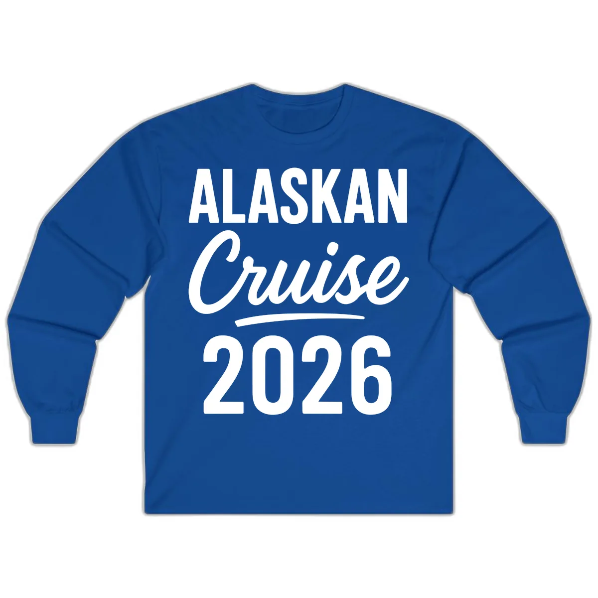 Alaskan Cruise 2026 Long Sleeve in Royal
