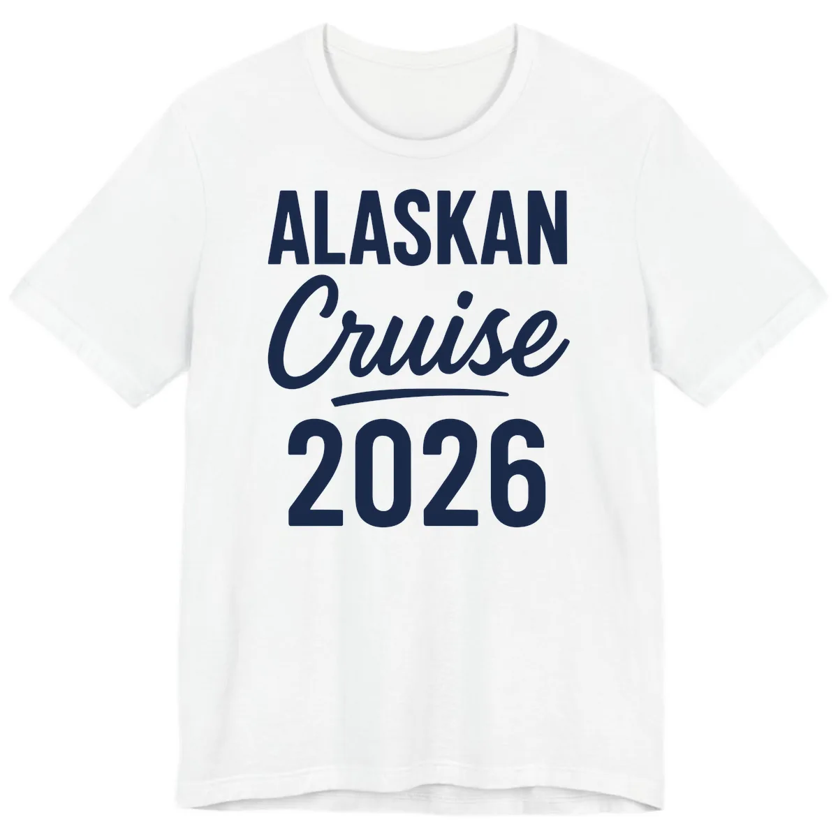 Alaskan Cruise 2026 Premium T-Shirt in White