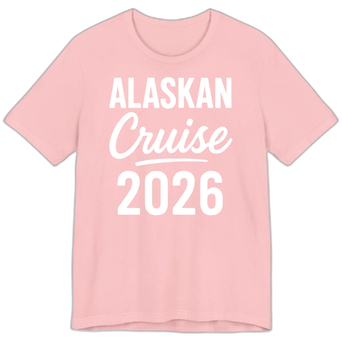 Alaskan Cruise 2026 Premium T-Shirt in Pink