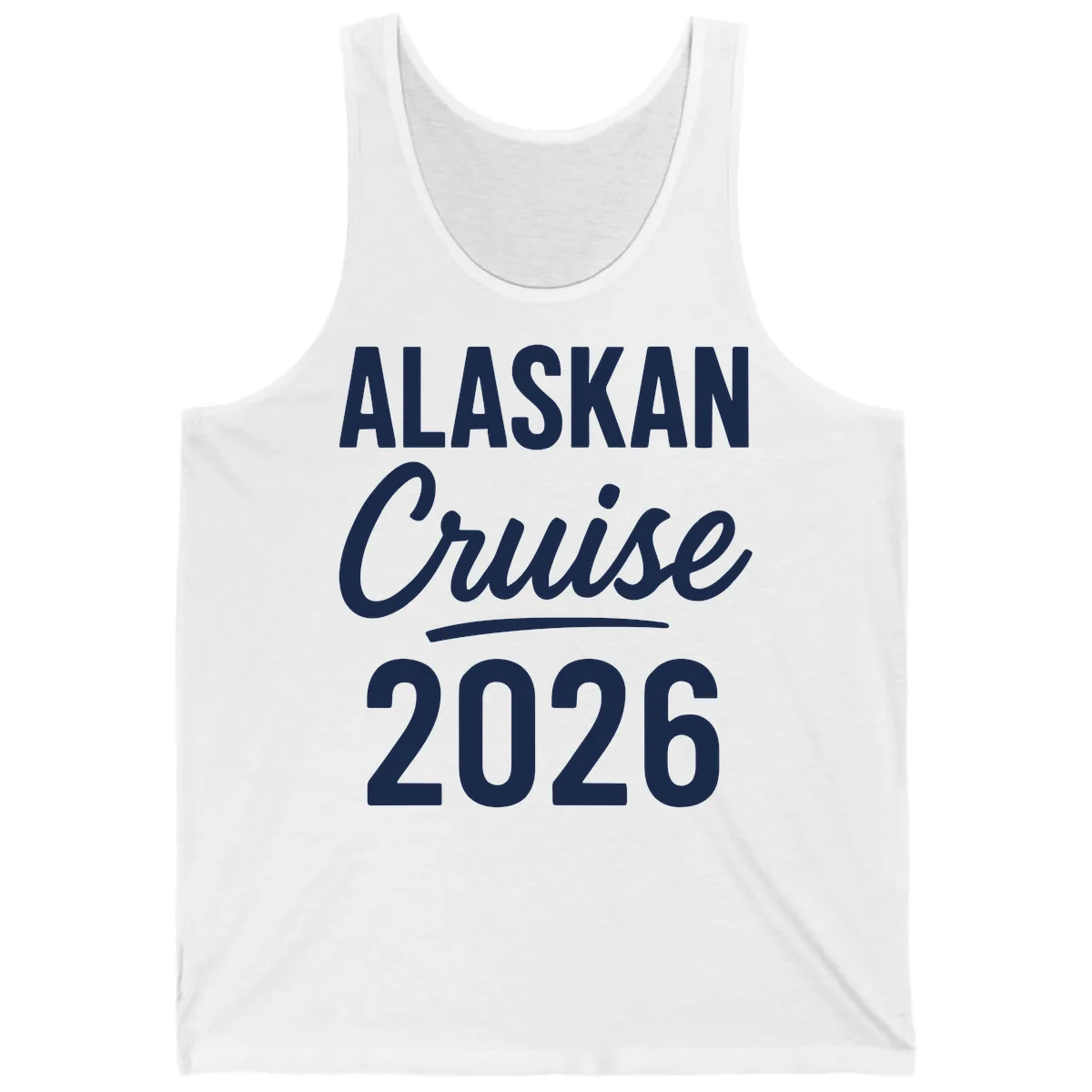 Alaskan Cruise 2026 Tank in White