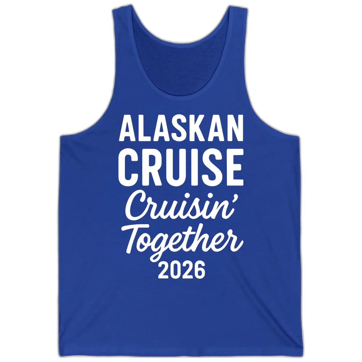 Alaskan Cruise Cruisin' Together 2026 Tank in True Royal