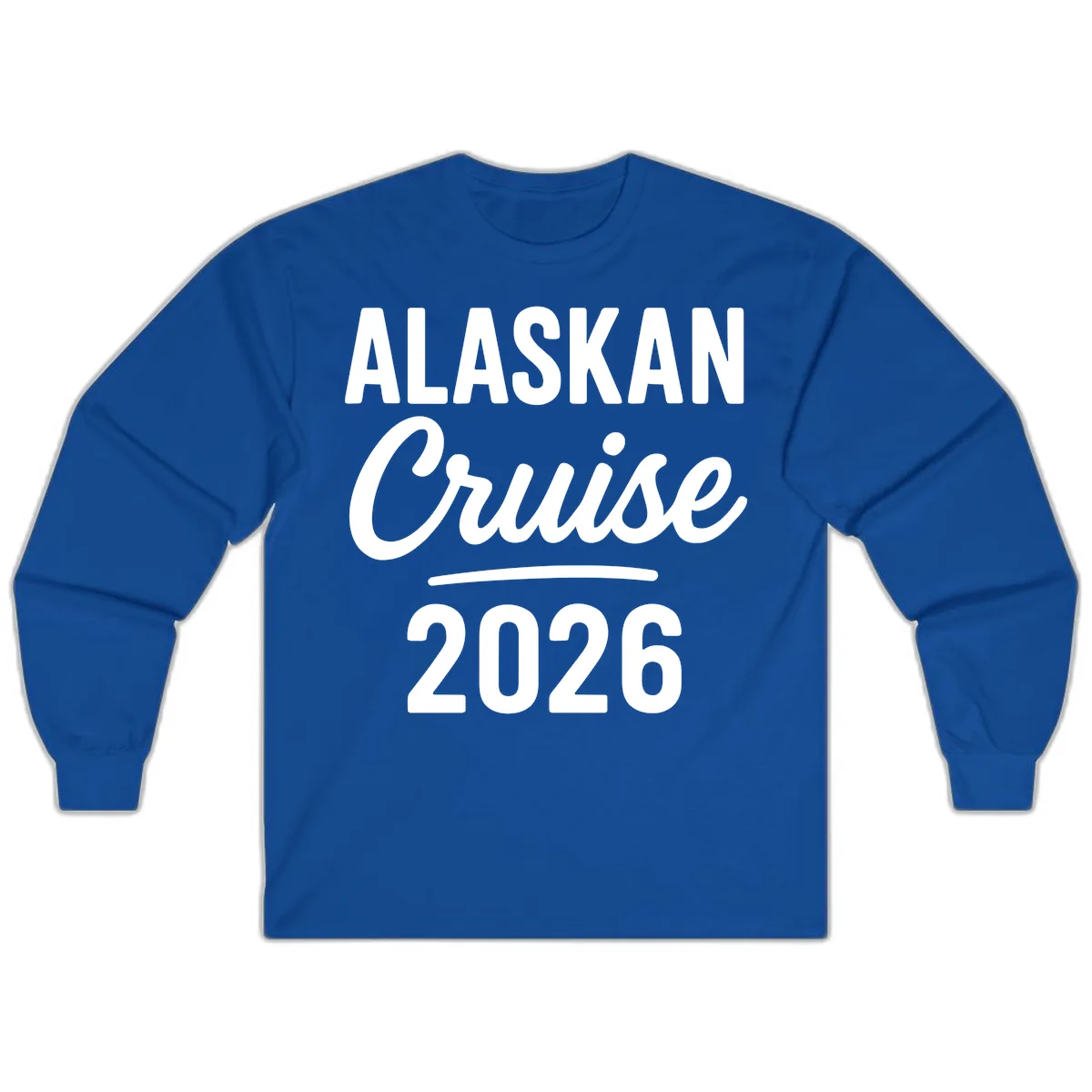Alaskan Cruise 2026 Long Sleeve in Royal