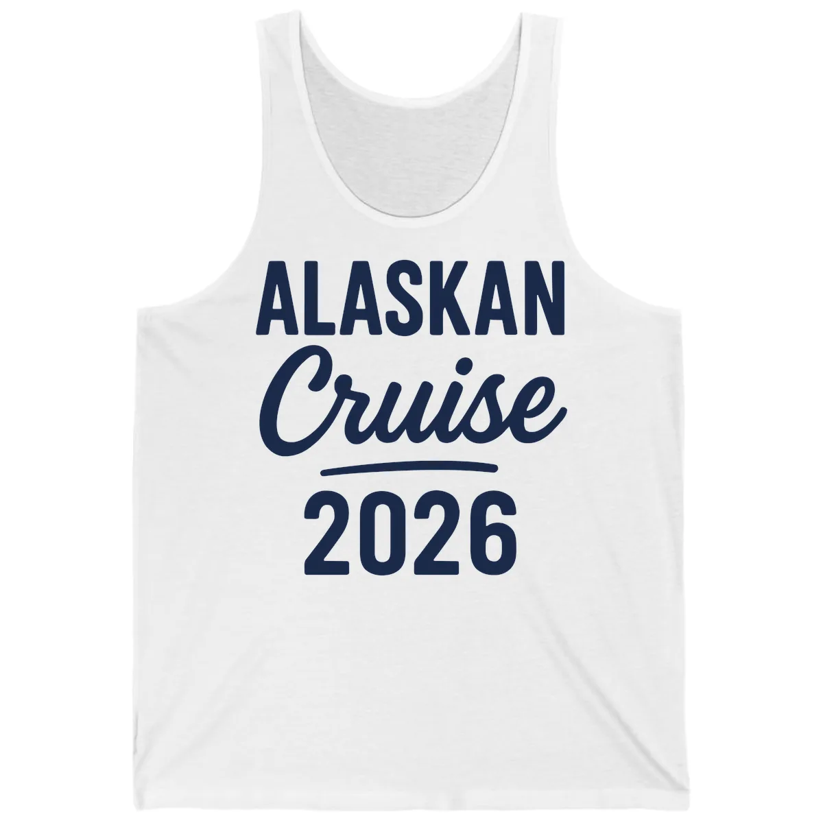 Alaskan Cruise 2026 Tank in White