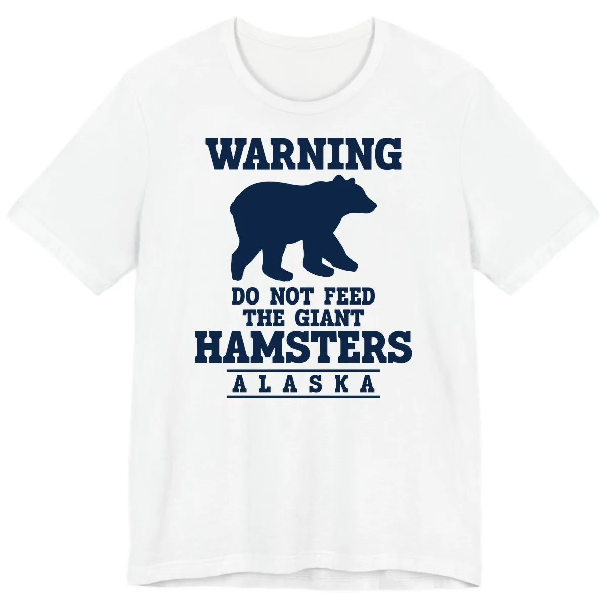 Do Not Feed The Giant Hamsters Premium T-Shirt in White