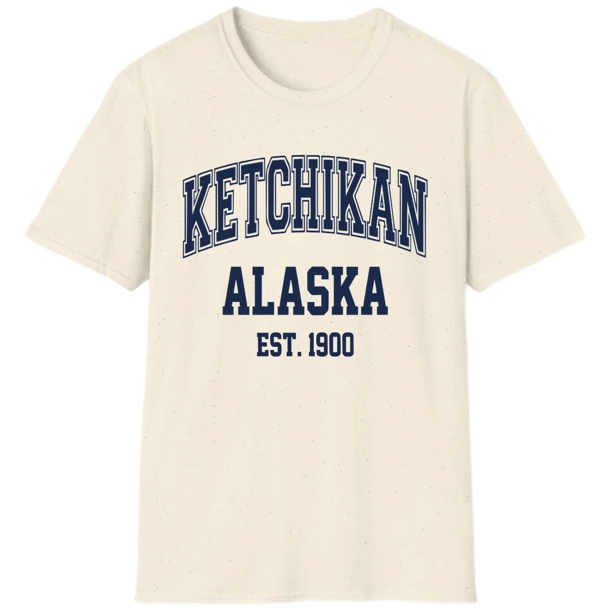 Ketchikan Alaska Est 1900 T-Shirt in Natural