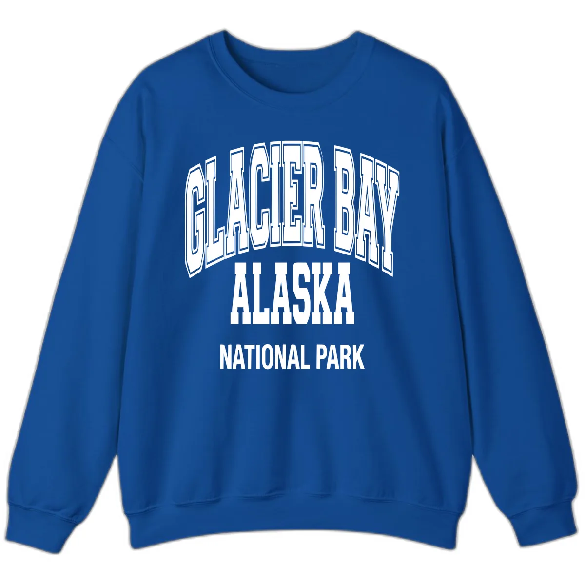 Glacier Bay Alaska National Park Sweatshirt in Royal