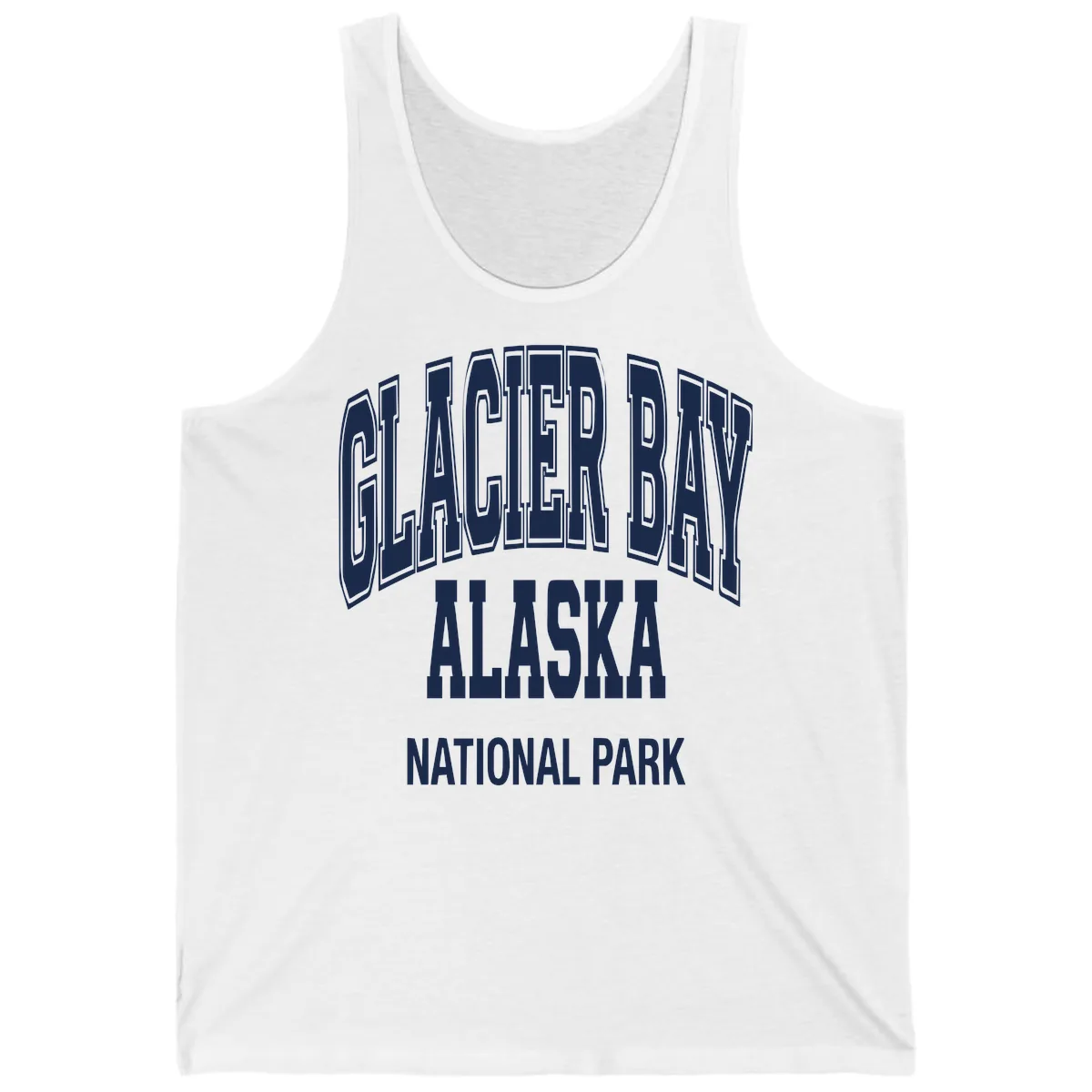 Glacier Bay Alaska National Park Tank in White