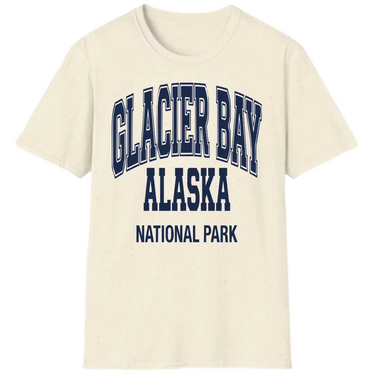 Glacier Bay Alaska National Park T-Shirt in Natural
